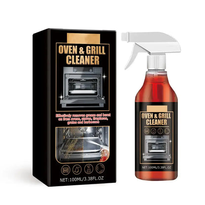 100ML Powerful Oven and Grill Cleaner Spray Decontamination Deodorization Oil Removal Agent Suitable for Microwave Oven Agent
